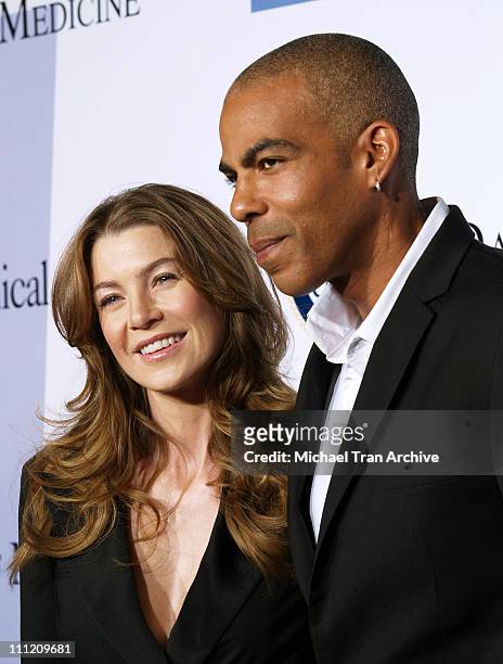 Ellen Pompeo and Christopher Ivery during The Millennium Ball 2006 Fundraiser to Benefit Ronald Reagan UCLA Medical Center - Arrivals at Ronald...