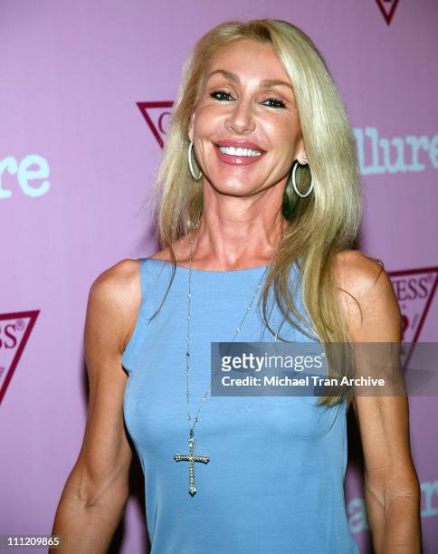 Linda Thompson during GUESS? Fragrance Launch Party - August 17, 2005 at Skybar in Los Angeles, California, United States.
