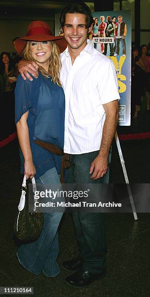 Farah Fath and Jason Cook during "Dirty Deeds" Los Angeles Premiere - Arrivals at Directors Guild of America in West Hollywood, California, United...