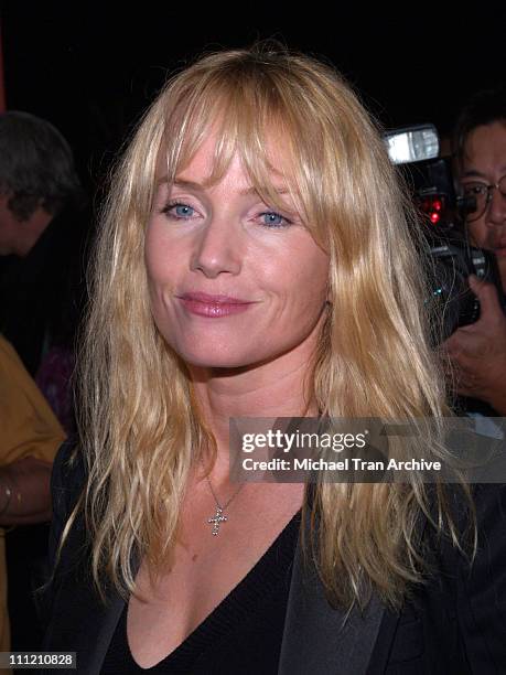 Rebecca DeMornay front row at Jennifer Nicholson Spring 2007