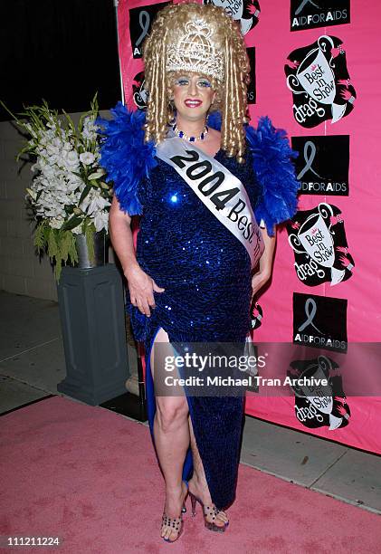 Breedem Young during 4th Annual Best in Drag Show to Benefit Aid for AIDS at Wilshire-Ebell Theater in Los Angeles, California, United States.