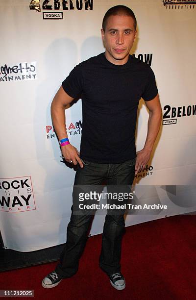 Erik Palladino during "Rock This Way" Tour - Arrivals at Avalon Nightclub in Hollywood, California, United States.