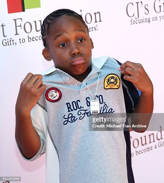 Dabier Snell during CJ's Gift Foundation to Benefit Take One at Nickelodeon Lot in Burbank, California, United States.