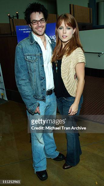 David Lago and Allison Munn during "A Couple of Days and Nights" Los Angeles Premiere - Arrivals at ArcLight Theater in Hollywood, California, United...