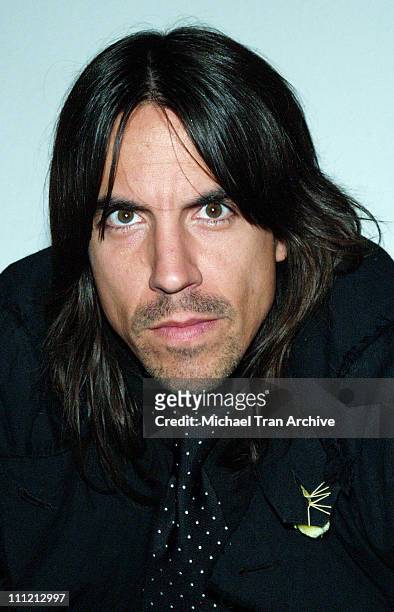 Anthony Kiedis during Morphine Generation Spring 2006 Fashion Show with Suicide Club Live Performance - October 22, 2005 at Miauhaus Studio in...