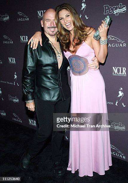 Richard Perez-Feria and Daisy Fuentes during The 6th Annual Latin GRAMMY Awards - After Party for National Council of La Raza's Hurricane Relief Fund...