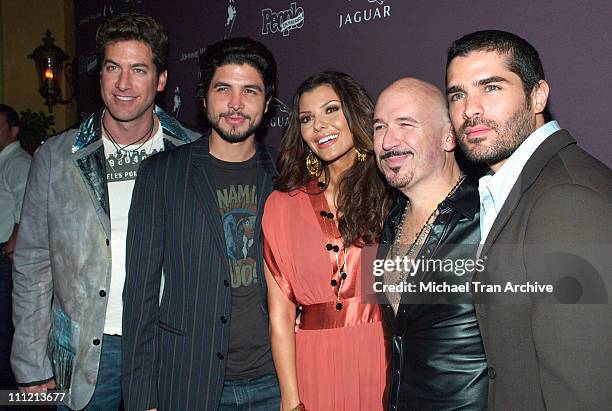 Eduardo Xol, Alejandro Monteverde, Ali Landry, Richard Perez-Feria and Eduardo Verastegui