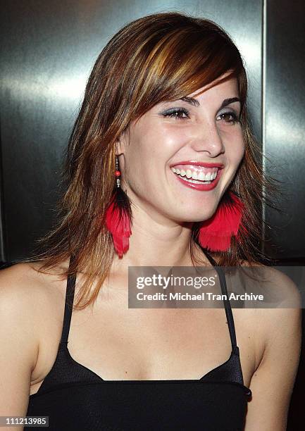 Carly Pope during AFI Fest 2005 - "The World's Fastest Indian" Los Angeles Premiere - Arrivals at Cinerama Dome - Arclight in Hollywood, California,...