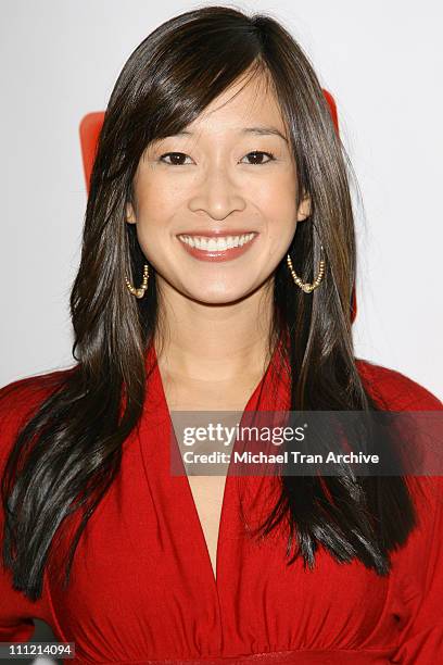 Camille Chen during The SeenOn.Com Launch Party - Arrivals at Boulevard3 in Hollywood, California, United States.