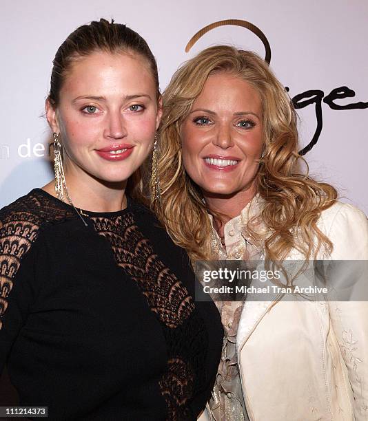 Estella Warren and Paige Adams-Geller during Paige Denim Boutique Opening - Arrivals at Paige Boutique in Beverly Hills, California, United States.