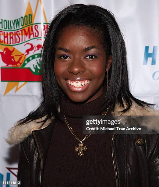 Camille Winbush during The 74th Annual Hollywood Christmas Parade - Arrivals at Hollywood Roosevelt Hotel in Hollywood, California, United States.