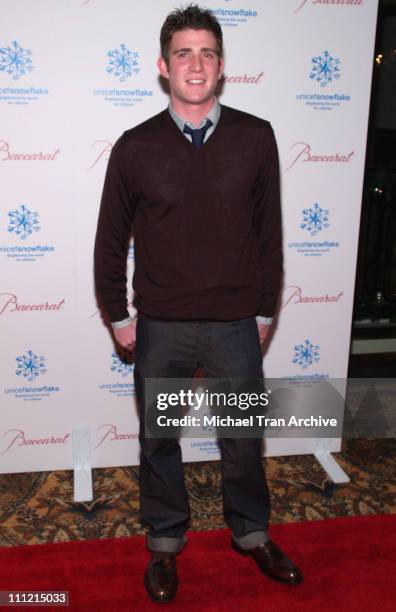 Bryan Greenberg during Baccarat Presents the Lighting of the UNICEF Crystal Snowflake and Chandelier Display on Rodeo Drive Followed by the First...