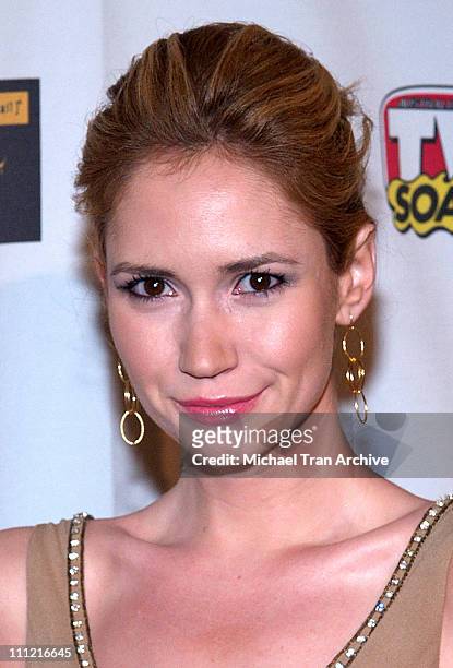 Ashley Jones during 4th Annual Golden Boomerang Awards - Arrivals at Four Seasons Hotel in Beverly Hills, California, United States.