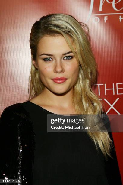 Actress Rachael Taylor arrives at the Frederick's of Hollywood Spring 2008 Collection Fashion Show held at the Hollywood Palladium on October 24,...