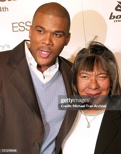 Tyler Perry and his mom, Maxine during Lionsgate Presents "Madea's Family Reunion" Los Angeles Premiere - Arrivals at Cinerama Dome in Los Angeles,...