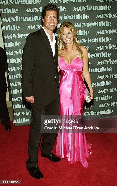 Eduardo Xol and Paige Hemmis during 14th Annual Movieguide "Faith and Values" Awards Gala - Arrivals at Beverly Hilton in Beverly Hills, California,...