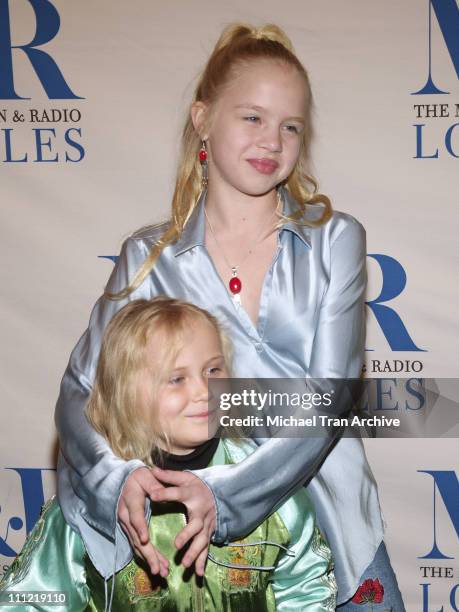 Sofia Vassilieva and Maria Lark during The Museum of Television & Radio Presents The 23rd Annual William S. Paley Television Festival - An Evening...