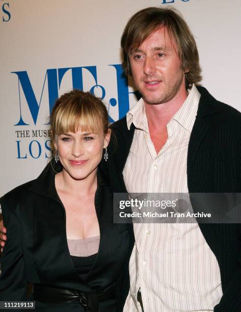 Patricia Arquette and Jake Weber during The Museum of Television & Radio Presents The 23rd Annual William S. Paley Television Festival - An Evening...