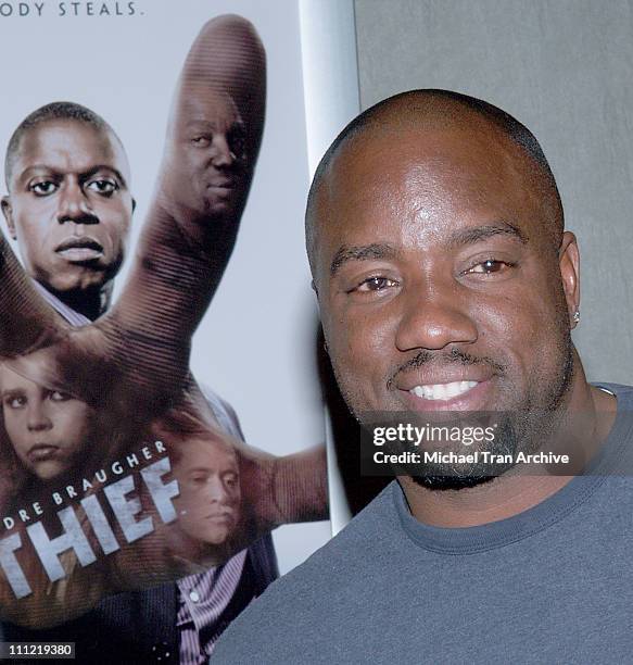 Malik Yoba during "Thief" Los Angeles Premiere - Inside Arrivals at Pacific Design Center in West Hollywood, CA, United States.