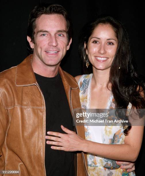 Jeff Probst and Julie Berry during Craig Ferguson's "Between the Bridge and the River" Book Launch Party at The Tropicana Bar in Hollywood at The...