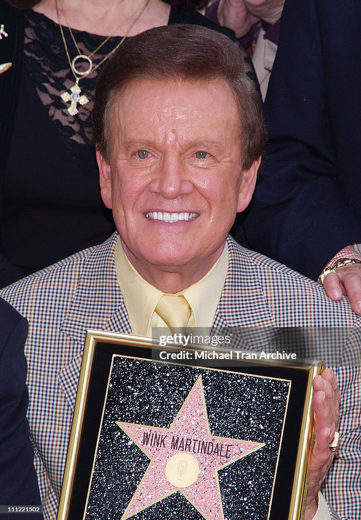 Game Show Host Wink Martindale Honored With Star On the Hollywood Walk of Fame