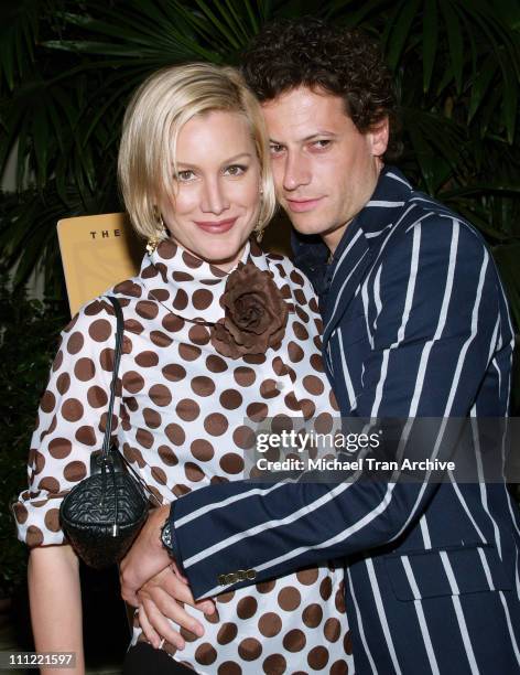 Alice Evans and Ioan Gruffudd during Vintage Hollywood 2006 Benefitting the Children's Circle at Private Residence in Brentwood, California, United...