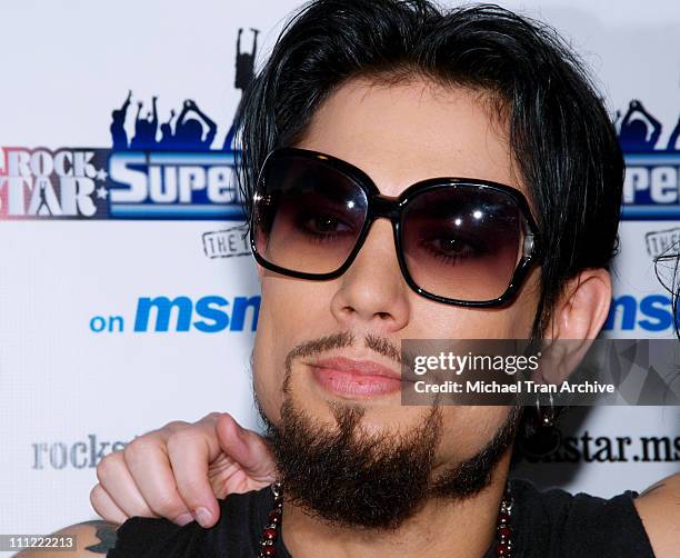 Dave Navarro during "Rockstar: Supernova Season 2" Premiere Party at Roxy Theatre in West Hollywood, California, United States.