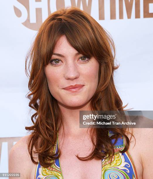 Jennifer Carpenter during Showtime Celebrates Its 30th Anniversary - July 14, 2006 at Loguercio Estate in Pasadena, California, United States.