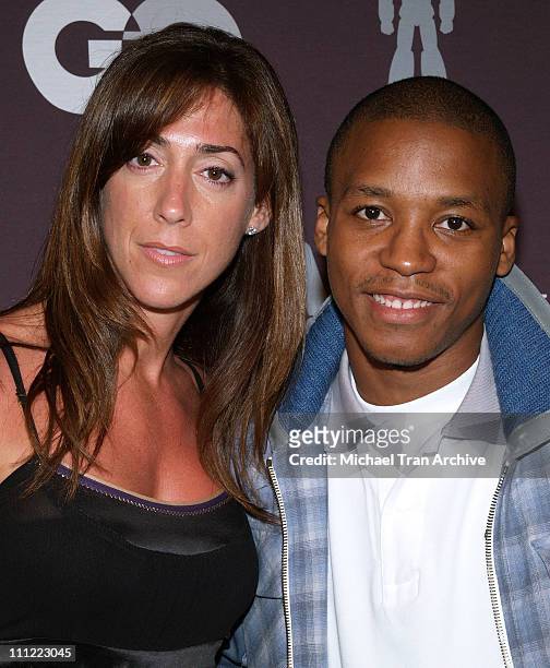 Marcy Bloom, advertising director of GQ Magazine and Lupe Fiasco