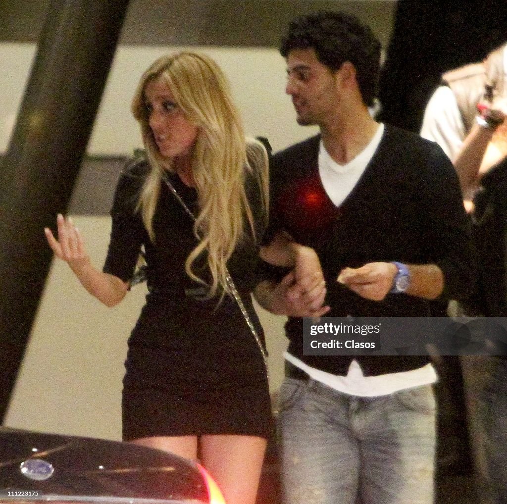 Carlos Vela and Shanik Aspe - Paparazzi