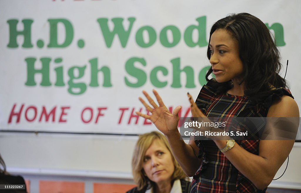 Remarkable Women Panel Visits Woodson High School