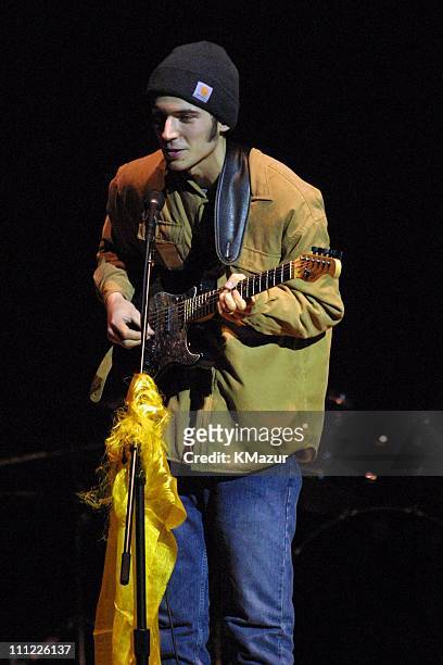Jackson Smith, Patti Smith's son during Tibet House Benefit Concert 2001 at Carnegie Hall in New York City, New York, United States.