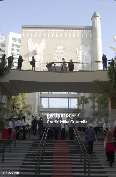 Exterior view of the Grand stair at the Hollywood and Highland complex.The complex will also host the Annual Academy Awards at the Kodak Theatre.