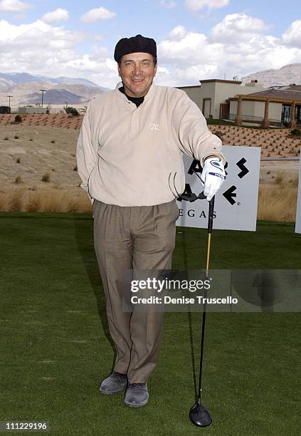 Johnny Bench during Las Vegas Celebrity Classic Golf Tournament at Silverstone Golf Course in Las Vegas, Nevada, United States.