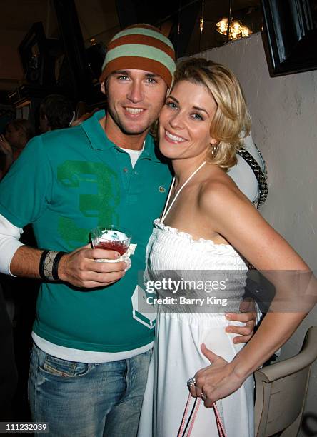 Bernard Ruhland and McKenzie Westmore during Elahn Boutique Kicks off Summer Fashion Cocktail Party at Elahn Boutique in Studio City, California,...