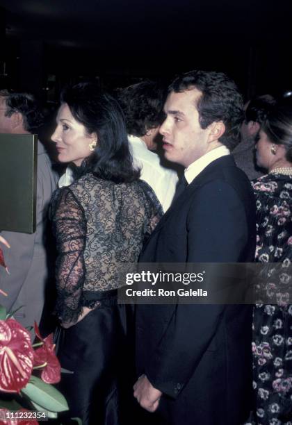 Lee Radziwill and Anthony Radziwill during Barrymore "Lunch Hour" Preview & Party at Milford Plaza Hotel in New York City, New York, United States.