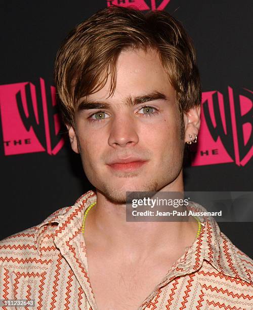 David Gallagher during The WB Network's 2004 All Star Summer Party - Arrivals at The Lounge at Astra West in Los Angeles, California, United States.