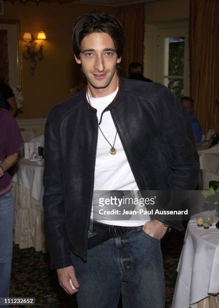 Adrien Brody during HBO Golden Globes Luxury Lounge Produced By Mediaplacement at The Peninsula Hotel in Beverly Hills, California, United States.
