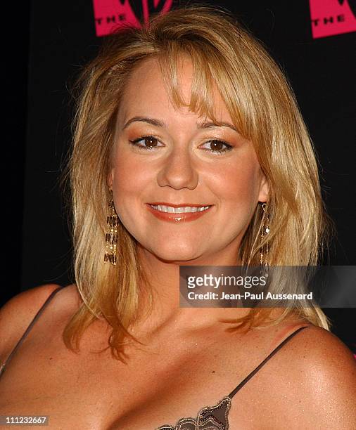 Megyn Price during The WB Network's 2004 All Star Summer Party - Arrivals at The Lounge at Astra West in Los Angeles, California, United States.