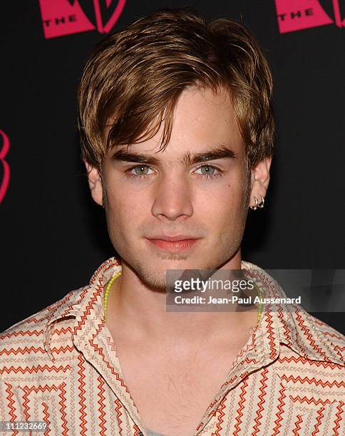 David Gallagher during The WB Network's 2004 All Star Summer Party - Arrivals at The Lounge at Astra West in Los Angeles, California, United States.