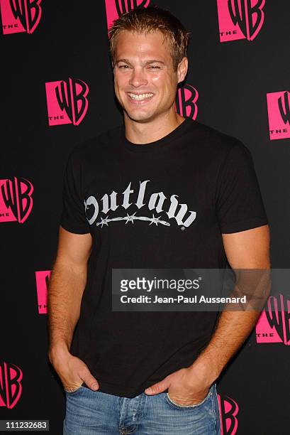George Stults during The WB Network's 2004 All Star Summer Party - Arrivals at The Lounge at Astra West in Los Angeles, California, United States.