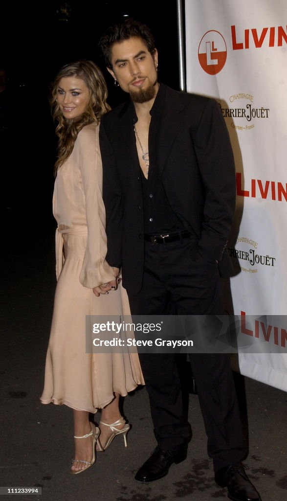 Carmen Electra and Dave Navarro. during Carmen Electra and Dave... News