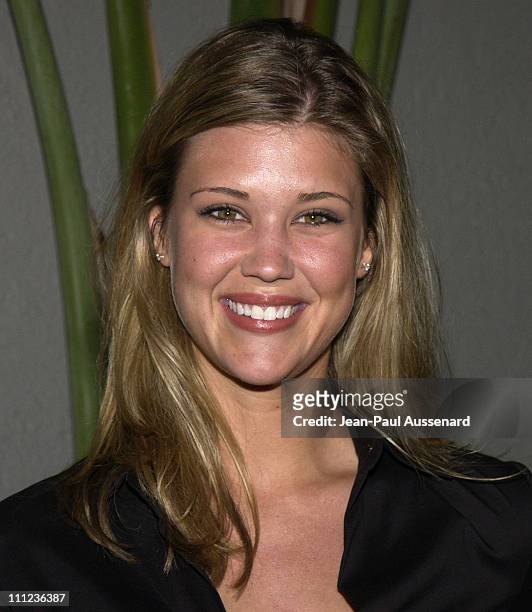 Sarah Lancaster during Eric Balfour and Band in Concert at the GQ Lounge at GQ Lounge at White Lotus in Hollywood, California, United States.