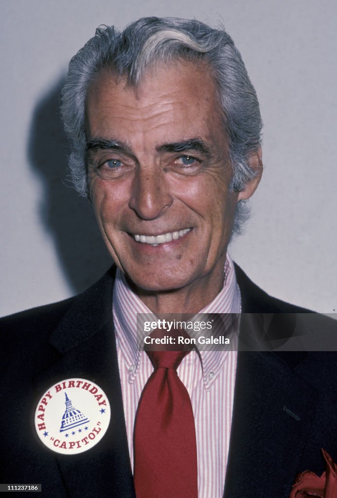 Show Rory Calhoun Rory Calhoun during Party for Anniversary of Daytime Series
