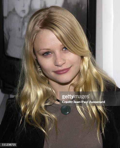 Emilie De Ravin during Bob Richardson Show Opening Sponsored by NYLON Magazine at HQ Gallery in Hollywood, California, United States.