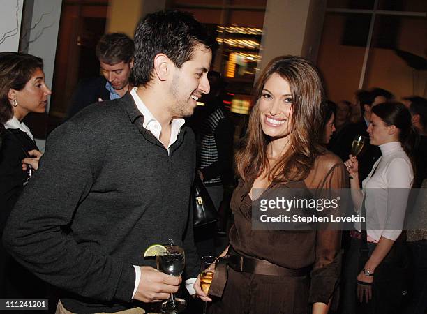 Brian Reyes and Kimberly Guil-Foyle during Brian Reyes Clebrates His Spring 2006 Collection Hosted by Maurice Villency at Maurice Villency Showroom...