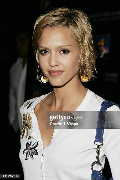 Jessica Alba during Hard Rock Hotel and Casino 10th Anniversary Weekend - Bon Jovi in Concert - Red Carpet Arrivals at The Hard Rock Hotel and Casino...