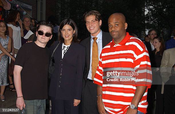 Robert Iler, Phoebe Cates, Peter Cincotti and Damon Dash