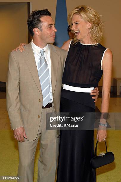 David Eigenberg and Wife Chrysti during "Sex and the City" Sixth Season Premiere at American Museum of Natural History in New York City, New York,...