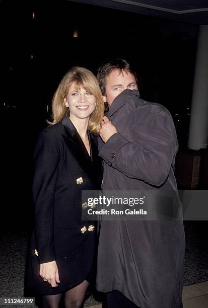 John Ritter & Markie Post during CBS TV party at Loews Hotel in Santa Monica, California, United States.